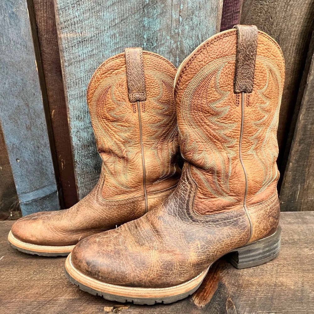 Ariat Hybrid Rancher Waterproof Western Boot Mens Size 9